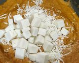 A picture of step 3 of પનીર કેપ્સીકમ સબ્જી.