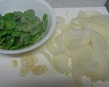 A picture of step 1 of Thick and Creamy Fava Bean Potage Soup.