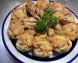 A picture of step 18 of Not to the Brim but...Stuffed Chicken Wing Gyoza.