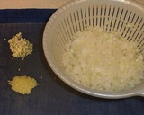 A picture of step 1 of Tomato Keema Curry Using Store-bought Curry Roux.