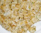 A picture of step 5 of Garlic Rice.
