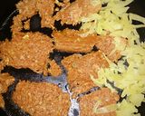 A picture of step 2 of Tex's Pan-Fried Corned Beef Reuben 🐮🍞.