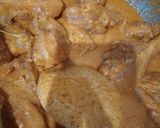 A picture of step 1 of Tikka karahi.