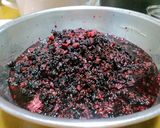A picture of step 9 of Mulberry Jam.