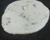 A picture of step 4 of Dry fruits Paratha.