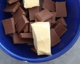 Une image de l'étape 1 de Crinkles au chocolat au lait.