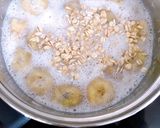 Hình bước làm 1 của món 🌱 Cháo Yến Mạch Sữa Hạnh Nhân Vị Chuối (Vegan)