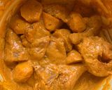 A picture of step 2 of Chicken malai biryani.