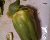 A picture of step 1 of Sauteed artichokes.