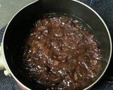 A picture of step 2 of Monaka-style Adzuki Bean Cracker Sandwiches With the Aroma of Pickled Plums and Shiso Leaves.