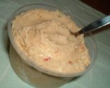 A picture of step 5 of Turkish Hummus - Chickpea Dip.