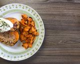 Töltött édesburgonya 🍠 recept fázis 3 fotója