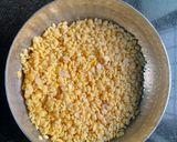 A picture of step 1 of Green gram, pigeon peas dosa.