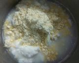 A picture of step 6 of Fafada-Kadhi with Grated Raw Papaya.