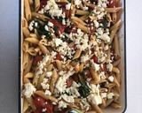 A picture of step 8 of Spicy Penne Bake.