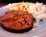 A picture of step 13 of Heathers' Coffee Glazed Meatloaf.