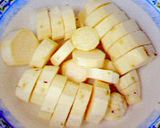 A picture of step 1 of Easy Honey Lemon Sweet Potato Bites.