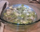 A picture of step 2 of Pork, Leek And Onion Soup.