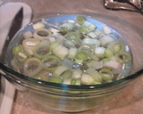 A picture of step 2 of Pork, Leek And Onion Soup.