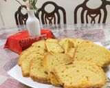 A picture of step 2 of TEA CAKE WITHOUT OVEN/without butter.