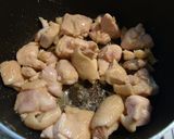 A picture of step 3 of Simmered Winter Melon and Chicken in Soup with Two Kinds of Dashi Stock.