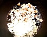 A picture of step 3 of Pasta Genova with Cream Sauce.
