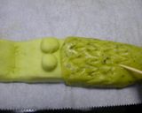 A picture of step 11 of Crocodile-Shaped Melon Bread in the Microwave.
