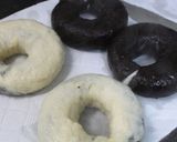 A picture of step 15 of Elegant Chocolate Marbled Bagels.