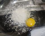 A picture of step 4 of Spaghetti Alla Carbonara.