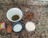 Foto del paso 1 de la receta Galletas de nueces y pistachos
