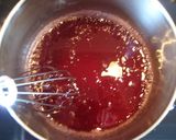 A picture of step 3 of Grape (Kyoho) Jelly & Mousse Dessert.