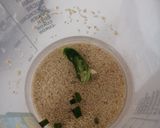 A picture of step 2 of Bengali Aloo posto.