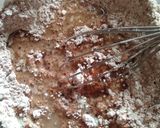 Foto langkah ke 3 dari resep Cake Coklat (Cocok utk Pemula,No mixer,No telur,kukus& panggang).