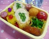 A picture of step 3 of Microwaved Bell Pepper Namul for Bentos.