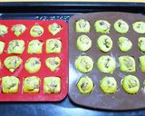 A picture of step 8 of Japanese Style Mini-Cupcakes with Matcha and Red Bean Paste.