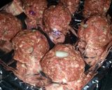 A picture of step 2 of Weezy's Baked SpicyMeatballs!.