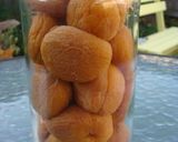 A picture of step 9 of Even Abroad! Not Umeboshi Pickled Plum, but Pickled Apricot.