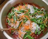 A picture of step 8 of Our Homemade Authentic Kimchi.