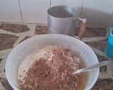Foto del paso 4 de la receta: Muffins veganos de bananas y cacao rellenos con mermelada de membrillo