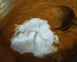 A picture of step 4 of Sanjh savera nest kofta curry.
