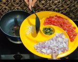 A picture of step 3 of CHATPATA RAJMA WRAP/RED KIDNEY BEANS BURRITOS.