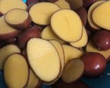 Φωτογραφία βήματος 1 της συνταγής Red skin potato chips
