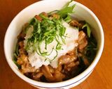A picture of step 6 of Pork & Grated Daikon Nanban Rice Bowl.