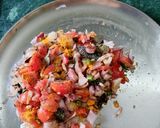A picture of step 2 of Tomato Onion Rice Chilla.