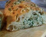 A picture of step 3 of GARLIC BREAD.......
