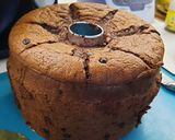 Foto langkah ke 12 dari resep Choco BlackForest Chiffon Cake.