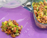 Foto del paso 3 de la receta: Rollitos de primavera con obleas de arroz + Salsa agridulce