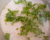 A picture of step 3 of Egg biryani for kids.