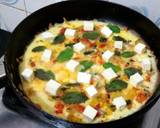 Cheesy Paneer Egg Pizza recipe step 3 photo