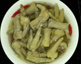 Hình bước làm 5 của món Chân gà sả tắc ^^